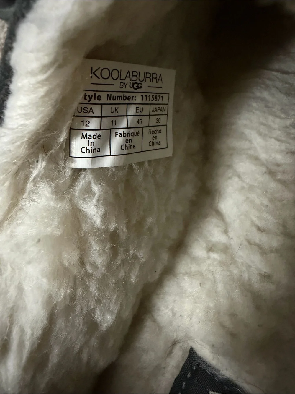 Koolaburra shearling wear